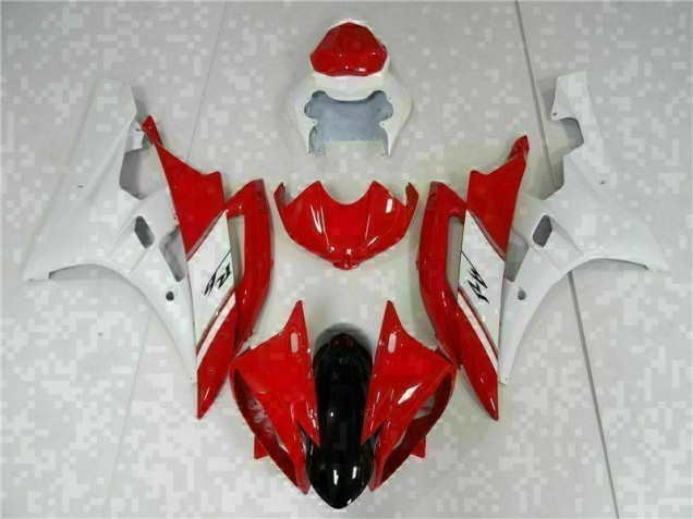 Affordable 2006-2007 Red White Yamaha YZF R6 Motorcyle Fairings Canada Affordable 2006-2007 Red White Yamaha YZF R6 Motorcyle Fairings Canada