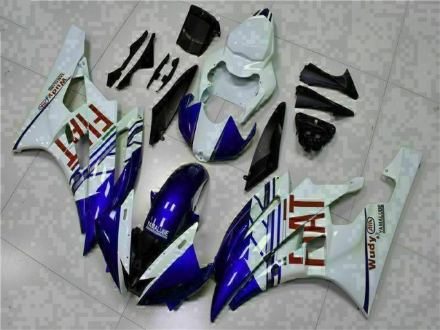 Affordable 2006-2007 White Blue Yamaha YZF R6 Bike Fairings & Bodywork Canada Affordable 2006-2007 White Blue Yamaha YZF R6 Bike Fairings & Bodywork Canada