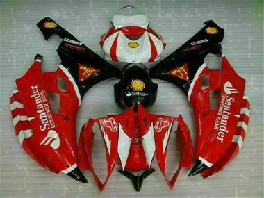 Affordable 2006-2007 Red Yamaha YZF R6 Bike Fairing Kit Canada