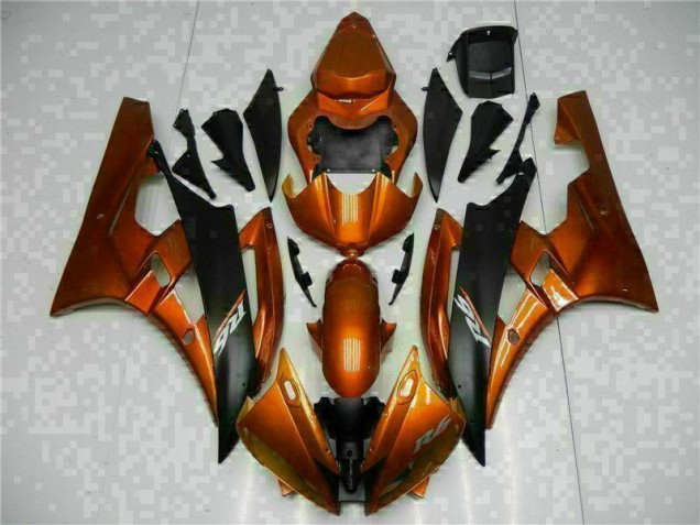 Affordable 2006-2007 Orange Yamaha YZF R6 Motorbike Fairing Kits Canada Affordable 2006-2007 Orange Yamaha YZF R6 Motorbike Fairing Kits Canada