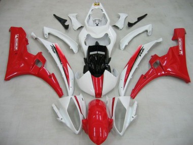 Affordable 2006-2007 White Red Michelin Yamaha YZF R6 Motorcylce Fairings Canada