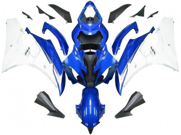 Affordable 2006-2007 Blue White Yamaha YZF R6 Motorcycle Fairing Kit Canada Affordable 2006-2007 Blue White Yamaha YZF R6 Motorcycle Fairing Kit Canada