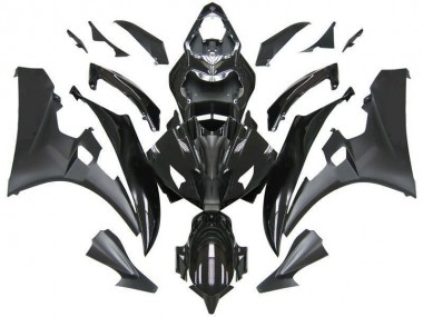 Affordable 2006-2007 Contrast Black Yamaha YZF R6 Bike Fairings Canada