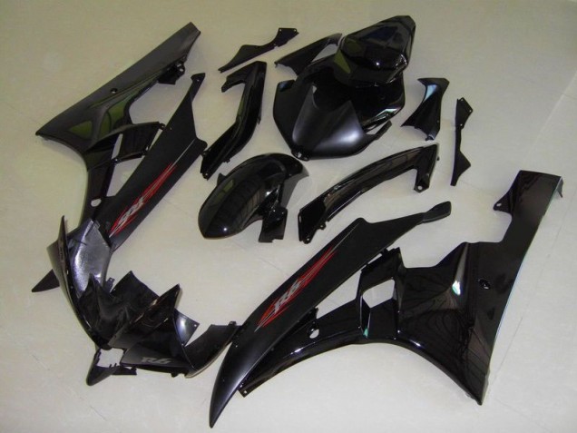Affordable 2006-2007 OEM Style Black Yamaha YZF R6 Motorcycle Fairings Canada