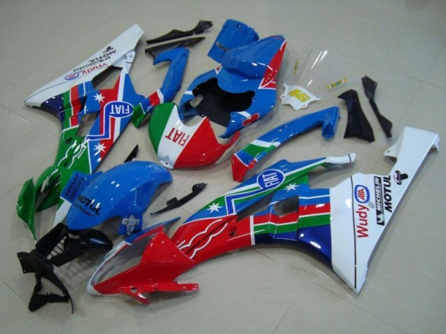 Affordable 2006-2007 Blue Red White Green Yamaha YZF R6 Motorbike Fairing Canada