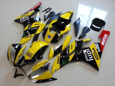 Affordable 2006-2007 Yellow Monster Lupi Yamaha YZF R6 Motorcycle Fairing Kits Canada
