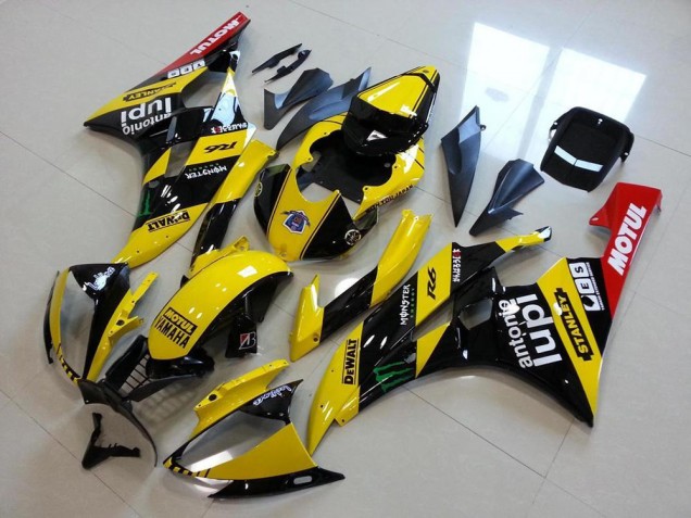 Affordable 2006-2007 Yellow Monster Lupi Yamaha YZF R6 Motorcycle Fairing Kits Canada Affordable 2006-2007 Yellow Monster Lupi Yamaha YZF R6 Motorcycle Fairing Kits Canada