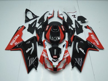 Affordable 2006-2011 Black and Red Aprilia RS125 Motorcycle Fairing Canada
