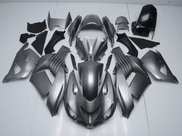 Affordable 2006-2011 Glossy Grey Kawasaki ZX14R ZZR1400 Replacement Motorcycle Fairings Canada Affordable 2006-2011 Glossy Grey Kawasaki ZX14R ZZR1400 Replacement Motorcycle Fairings Canada