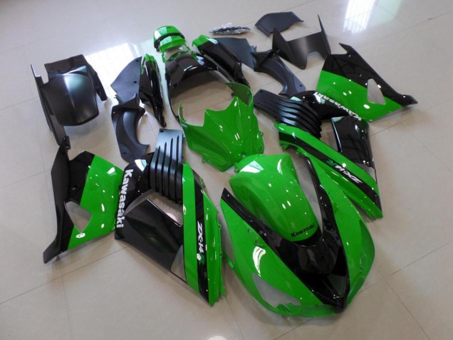 Affordable 2006-2011 Green and Black Kawasaki ZX14R ZZR1400 Bike Fairing Kit Canada Affordable 2006-2011 Green and Black Kawasaki ZX14R ZZR1400 Bike Fairing Kit Canada