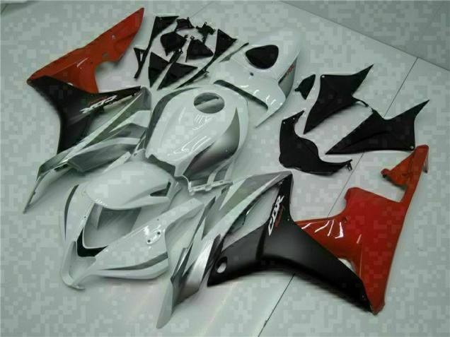 Affordable 2007-2008 White Black Red Honda CBR600RR Bike Fairings Canada Affordable 2007-2008 White Black Red Honda CBR600RR Bike Fairings Canada