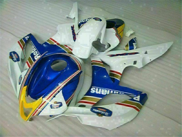 Affordable 2007-2008 Blue Honda CBR600RR Motorcycle Fairings Kits Canada