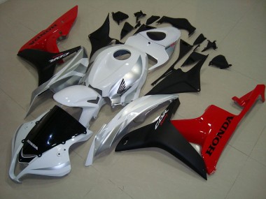 Affordable 2007-2008 White Black Red Honda CBR600RR Bike Fairing Canada
