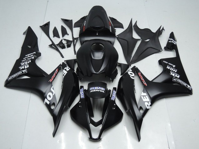 Affordable 2007-2008 Matte Black Repsol Honda CBR600RR Motorcyle Fairings Canada Affordable 2007-2008 Matte Black Repsol Honda CBR600RR Motorcyle Fairings Canada