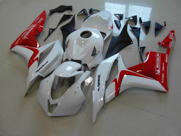Affordable 2007-2008 White Red Race Version Honda CBR600RR Motorbike Fairing Canada Affordable 2007-2008 White Red Race Version Honda CBR600RR Motorbike Fairing Canada