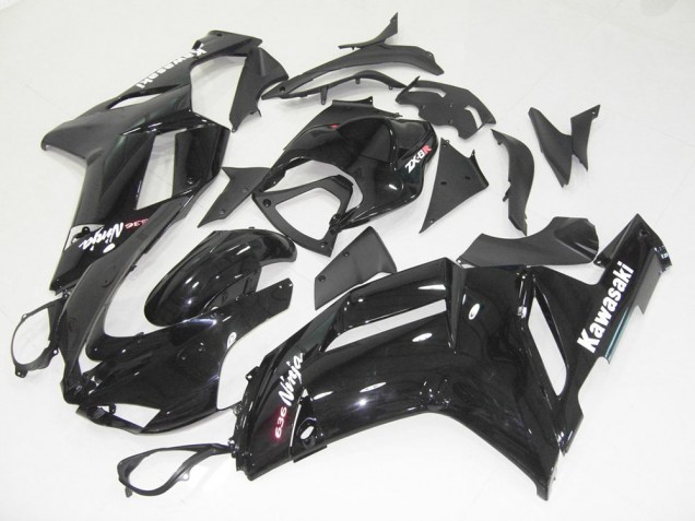 Affordable 2007-2008 Glossy Black Kawasaki ZX6R Motorcycle Bodywork & Bodywork Canada Affordable 2007-2008 Glossy Black Kawasaki ZX6R Motorcycle Bodywork & Bodywork Canada