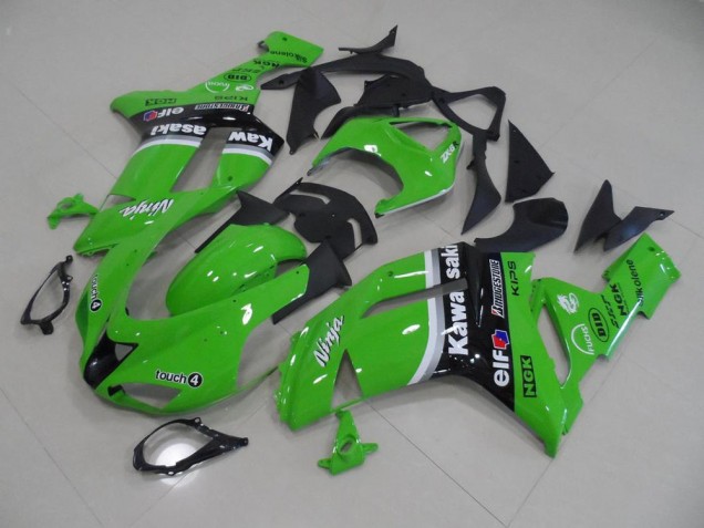 Affordable 2007-2008 Green Arrow Kawasaki ZX6R Motorbike Fairing Kits Canada Affordable 2007-2008 Green Arrow Kawasaki ZX6R Motorbike Fairing Kits Canada