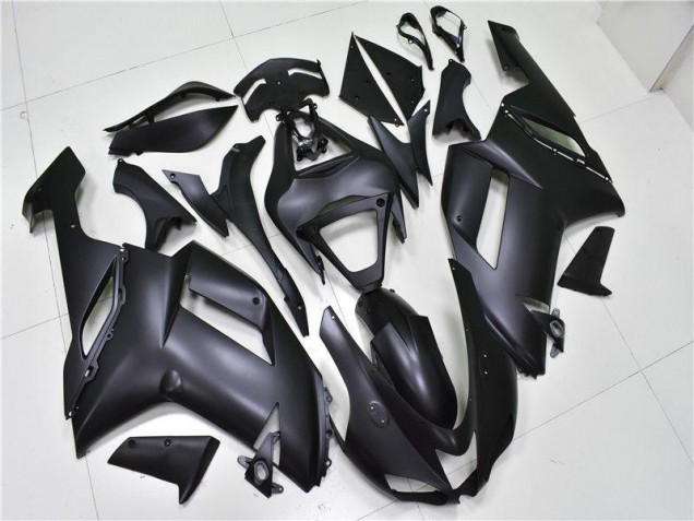 Affordable 2007-2008 Matte Black Kawasaki ZX6R Bike Fairing Kit Canada Affordable 2007-2008 Matte Black Kawasaki ZX6R Bike Fairing Kit Canada