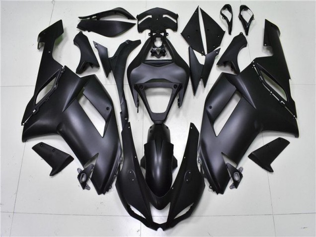 Affordable 2007-2008 Matte Black Kawasaki ZX6R Bike Fairing Kit Canada Affordable 2007-2008 Matte Black Kawasaki ZX6R Bike Fairing Kit Canada