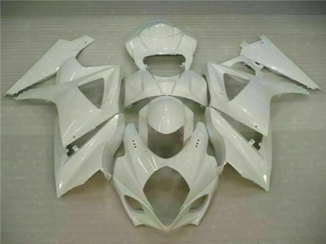 Affordable 2007-2008 White Suzuki GSXR 1000 K7 Motorcycle Fairing Canada Affordable 2007-2008 White Suzuki GSXR 1000 K7 Motorcycle Fairing Canada