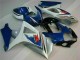 Affordable 2007-2008 Blue White Suzuki GSXR 1000 K7 Bike Fairings Canada