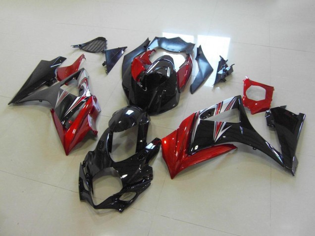 Affordable 2007-2008 Red Black No Sticker Suzuki GSXR 1000 K7 Motorbike Fairings Canada Affordable 2007-2008 Red Black No Sticker Suzuki GSXR 1000 K7 Motorbike Fairings Canada