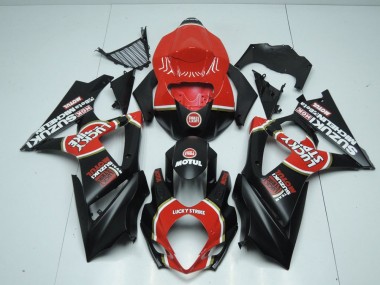 Affordable 2007-2008 Matte Lucky Strike Suzuki GSXR 1000 K7 Motorcycle Bodywork Canada