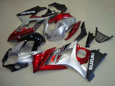 Affordable 2007-2008 Red Black Silver Suzuki GSXR 1000 K7 Motorcycle Replacement Fairings Canada