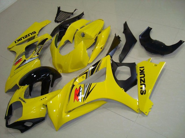 Affordable 2007-2008 Yellow Suzuki GSXR 1000 K7 Motorcycle Fairings Kit Canada Affordable 2007-2008 Yellow Suzuki GSXR 1000 K7 Motorcycle Fairings Kit Canada