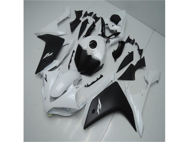 Affordable 2007-2008 White Black Yamaha YZF R1 Motorbike Fairing Kits Canada Affordable 2007-2008 White Black Yamaha YZF R1 Motorbike Fairing Kits Canada