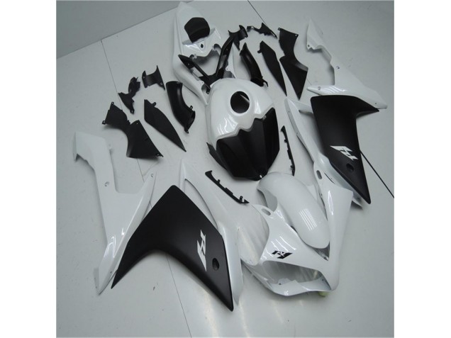 Affordable 2007-2008 White Black Yamaha YZF R1 Motorbike Fairing Kits Canada Affordable 2007-2008 White Black Yamaha YZF R1 Motorbike Fairing Kits Canada