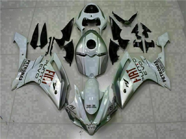 Affordable 2007-2008 White Yamaha YZF R1 Motorcycle Fairings Kits Canada Affordable 2007-2008 White Yamaha YZF R1 Motorcycle Fairings Kits Canada