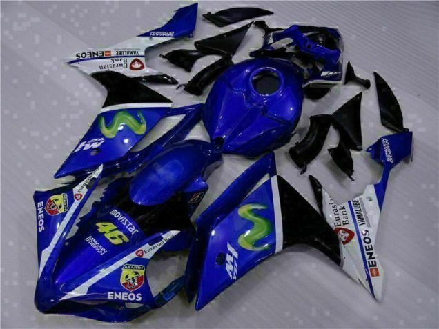 Affordable 2007-2008 Blue Yamaha YZF R1 Motorcyle Fairings Canada