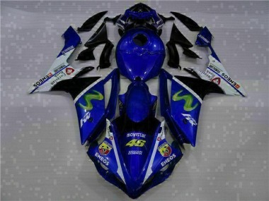 Affordable 2007-2008 Blue Yamaha YZF R1 Motorcyle Fairings Canada