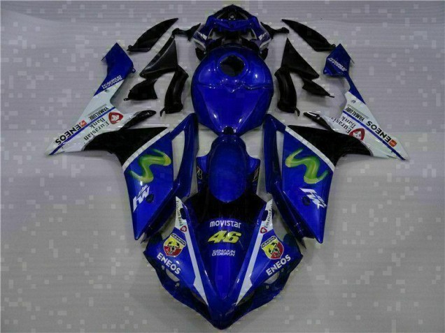 Affordable 2007-2008 Blue Yamaha YZF R1 Motorcyle Fairings Canada