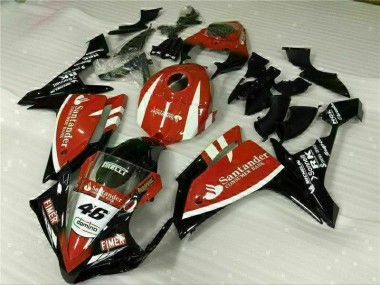 Affordable 2007-2008 Red Yamaha YZF R1 Motorcycle Fairings Kit Canada