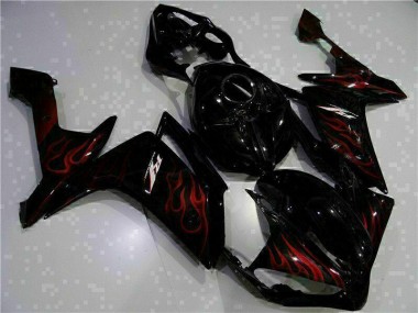 Affordable 2007-2008 Black Yamaha YZF R1 Motorcylce Fairings Canada