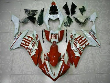 Affordable 2007-2008 Red White Yamaha YZF R1 Motorcycle Fairings Canada