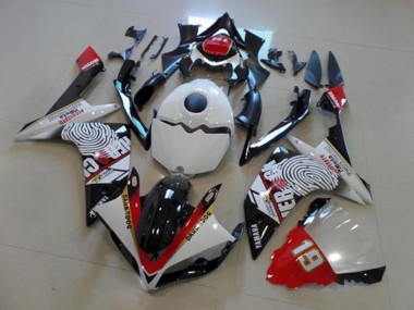 Affordable 2007-2008 Black White Red Yamaha YZF R1 Motor Fairings Canada