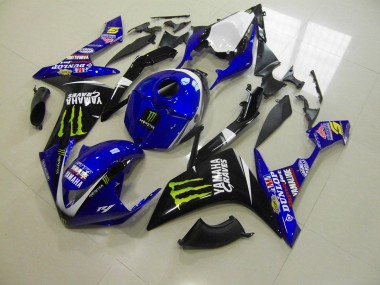 Affordable 2007-2008 Blue Monster Yamaha YZF R1 Motorcylce Fairings Canada