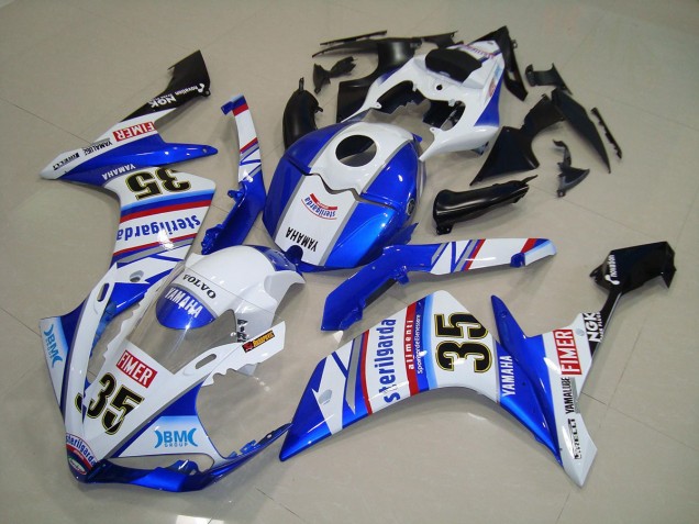 Affordable 2007-2008 Blue Stickers Yamaha YZF R1 Motorcycle Fairings Canada Affordable 2007-2008 Blue Stickers Yamaha YZF R1 Motorcycle Fairings Canada