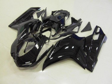 Affordable 2007-2014 Glossy Black Ducati 848 1098 1198 Motorcycle Fairings Canada