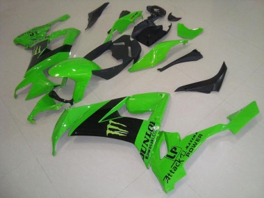 Affordable 2008-2010 Green Monster Kawasaki ZX10R Motorbike Fairings Canada