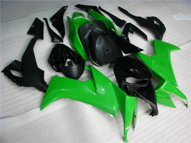 Affordable 2008-2010 Green Black Kawasaki ZX10R Replacement Motorcycle Fairings Canada Affordable 2008-2010 Green Black Kawasaki ZX10R Replacement Motorcycle Fairings Canada