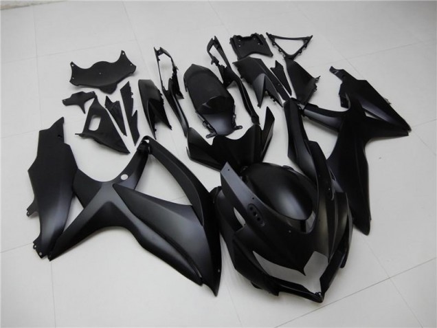 Affordable 2008-2010 Matte Black Suzuki GSXR 600/750 Moto Fairings Canada Affordable 2008-2010 Matte Black Suzuki GSXR 600/750 Moto Fairings Canada