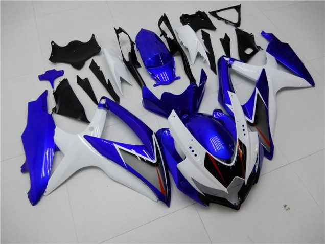 Affordable 2008-2010 White Blue Suzuki GSXR 600/750 Motorbike Fairings Canada Affordable 2008-2010 White Blue Suzuki GSXR 600/750 Motorbike Fairings Canada