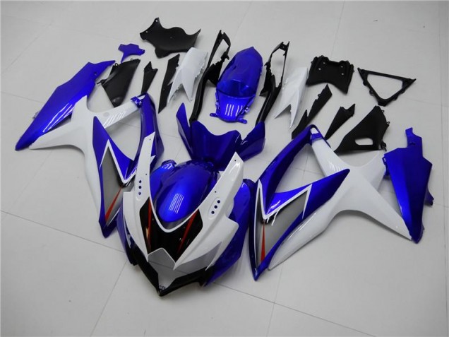 Affordable 2008-2010 White Blue Suzuki GSXR 600/750 Motorbike Fairings Canada Affordable 2008-2010 White Blue Suzuki GSXR 600/750 Motorbike Fairings Canada
