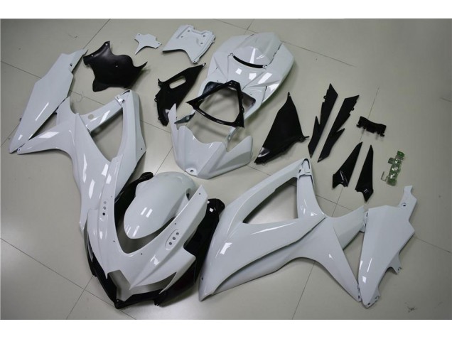 Affordable 2008-2010 Glossy White Suzuki GSXR 600/750 Motorcycle Fairing Canada Affordable 2008-2010 Glossy White Suzuki GSXR 600/750 Motorcycle Fairing Canada