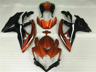 Affordable 2008-2010 Red Black Suzuki GSXR 600/750 Motorbike Fairings Canada