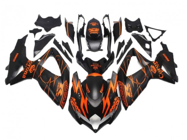 Affordable 2008-2010 Black Orange Suzuki GSXR 600/750 Bike Fairings Canada Affordable 2008-2010 Black Orange Suzuki GSXR 600/750 Bike Fairings Canada